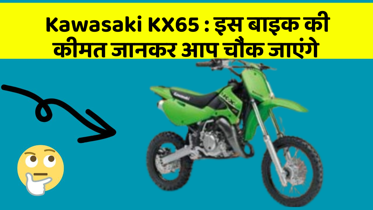 Kawasaki KX65: इस बाइक की कीमत जानकर आप चौंक जाएंगे